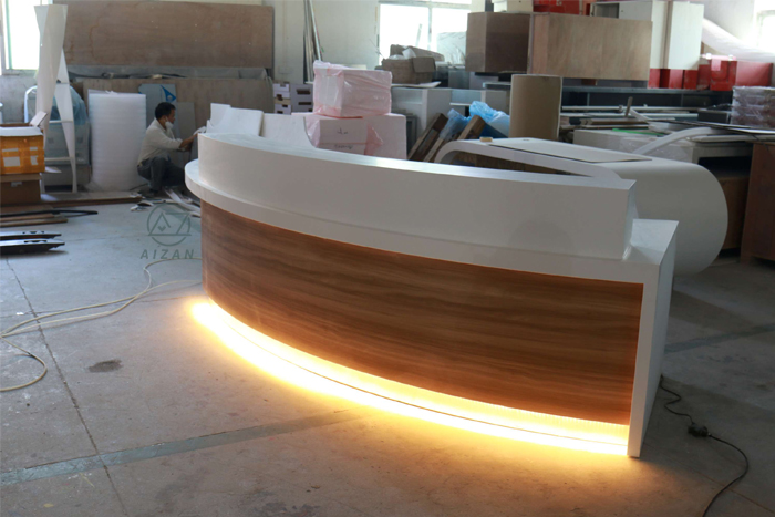 High quality office reception counter custom made